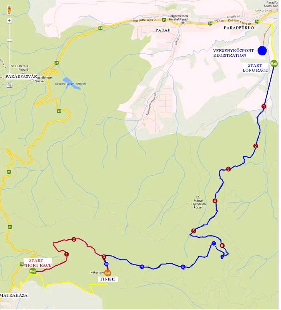 parádfürdő térkép Futapest hungarian cross mountain running championship parádfürdő térkép